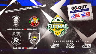 AO VIVO  SEGUNDA DIVISÃO BREVENSE DE FUTSAL 2024 [upl. by Oyr268]