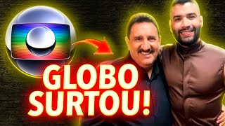 CHEFES DA GLOBO SURTARAM COM PROVOCAÇÃO DE RATINHO E GUSTAVO LIMA EM GRAVAÇÃO DE FIM DE ANO DO SBT [upl. by Ahselrak]