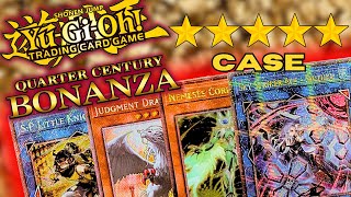 Yugioh Quarter Century Bonanza Case Opening  QCRs Everywhere [upl. by Eilssel]