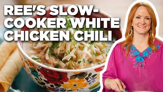 Ree Drummonds SlowCooker White Chicken Chili  The Pioneer Woman  Food Network [upl. by Sholem]