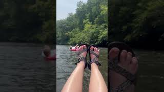 Tubing down the Toccoa River [upl. by Oinotna995]