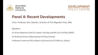 Panel 4 Recent developments [upl. by Sahcnip]