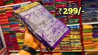 Madina పట్టు చీరలు ₹299 Single Deliveryపెండ్లి సీజన్ ఆఫర్ Fancy Pattu Sarees Hyderabad [upl. by Ahsiel]