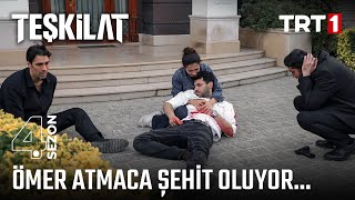 quotVatan sağ olsunquot Ömer Atmaca şehit düşüyor  Teşkilat 111 Bölüm  SEZON FİNALİ trt1 [upl. by Aztilay483]