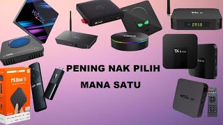 Nak Tahu Android TV Box Terbaik Sebelum Membeli INI CARANYA [upl. by Lesirg]