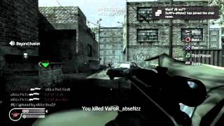 eXiLe NA Vs VaPoR  COD4 Clan Match [upl. by Nohsid303]