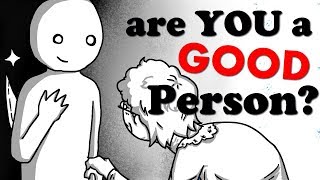 By the way are YOU a GOOD PERSON  Harvard Moral Dilemma [upl. by Yroj]