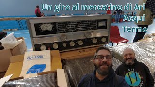 Radioamatori Un giro al mercatino di Ari Acqui Terme [upl. by Aicekat]