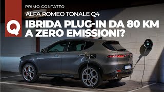 Tonale Plugin Hybrid 2023 fino a 80 km a zero emissioni Sarà vero [upl. by Charis167]