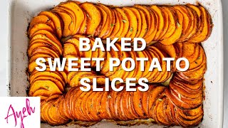 Baked Sweet Potato Slices [upl. by Hercule]