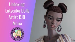 Unboxing Lutsenko Full Set Maria Artist BJD [upl. by Gav]