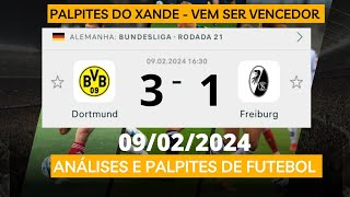 PALPITES DE FUTEBOL PARA O DIA 09 02 2024 SEXTA FEIRA  Placar Exato  Bilhete Pronto [upl. by Henrietta]