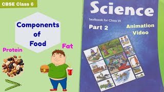 Components of Food  Part 2 Nutrients  Protein amp Fat  CBSE Class 6 Science  Animation Video [upl. by Andrel]