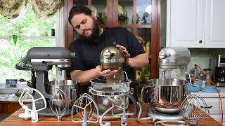 Comparison of Kitchenaids BowlLift Stand Mixers [upl. by Grenville663]