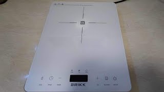 BRIKK INDUCTION COOKER BDICT2WH  UNBOXING amp REVIEW  Eli Tv [upl. by Nosnorb]