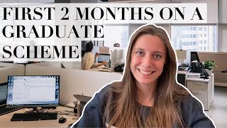 First Two Months on a Graduate Scheme Experience amp Review  Graduate Job  Life After Uni [upl. by Aedni]