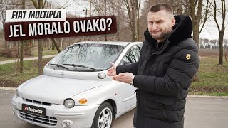 Test Fiat Multipla  NAJRUŽNIJI AUTO NA SVETU [upl. by Ardie]