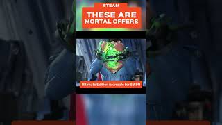 These are mortal offers gamedeals cheapgames steam discountgames mortalkombat batman mk [upl. by Ennovahs]