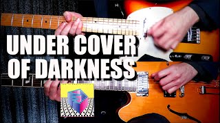 Under Cover Of Darkness  The Strokes  Guitar Tab Tutorial amp Cover [upl. by Enttirb]