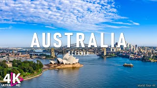 Australia 4K Video  Amazing Beautiful Nature Scenery With Relaxing Music  4K VIDEO ULTRA HD [upl. by Larine]