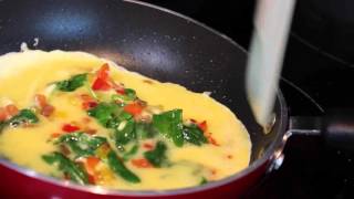 How to make the perfect veggie omelette [upl. by Colver]