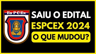 SAIU O EDITAL DA ESPCEX 2024 O que mudou [upl. by Yrennalf569]