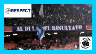 RESPECT Tifosi del NapoliHinchas del NapolesNaples Fans Stadio San Paolo [upl. by Rambort136]