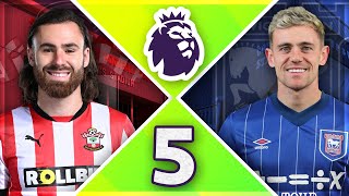 PREMIER LEAGUE PREDICTIONS WEEK 5 2425 [upl. by Eatnom]