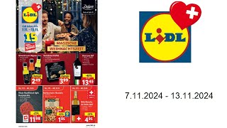 Lidl Prospekt CH  711  13112024 [upl. by Paynter669]