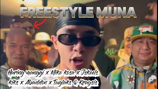 HARING MANGGI 🔥👀 Mikekosa Jskeels  kiks  Abaddon  Tuglaks Kraysis amp KAP Freestyle [upl. by Aicile389]