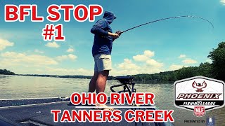 Major League Fishing BFL Stop 1  Ohio River Bass Fishing Vlog [upl. by Artep]