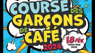 Course des Garçons de Café  Carnaval de Nice 2024 [upl. by Redienhcs]