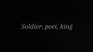 Soldier poet king [upl. by Mailand256]