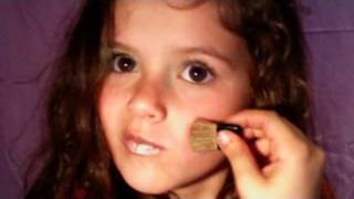 Everyday Natural MakeUp Tutorial by Emma cute little kid 6 years old makeup [upl. by Spence153]