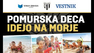 Dobrodelna akcija  Pomurska deca idejo na morje [upl. by Kerek]