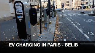 Electric Car Charging in Paris  Belib EV stations anyone [upl. by Evannia]