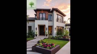 New exterior design🌲🏡home moderndecor homedecor architecture house homedesign design ideas [upl. by Dawkins]