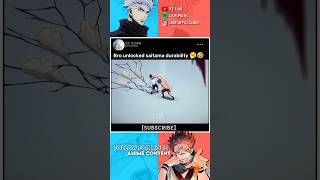 bro unlocked saitama durability 🥱🤣 anime shorts [upl. by Jordain434]