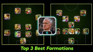 3 Best Formation To Use If You Purchased France Premium Pack 😌  eFootball 24 [upl. by Atirak]