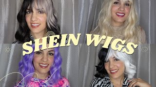 SHEIN Wigs Try On And Styling  Search 5050 on SHEIN Ultimate wigs DOWN TO 399 [upl. by Sunderland]