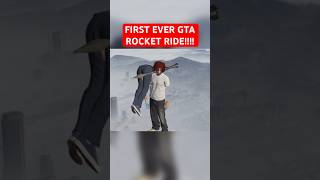 First Ever GTA ROCKET RIDE gta gtarp gtatrolling shorts trending [upl. by Cato]