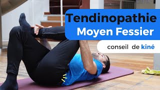 Tendinopathie du Moyen Fessier  4 exercices conseil de kiné [upl. by Isabella524]