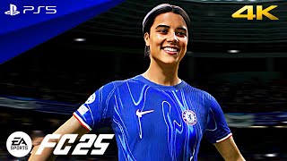 FC25  Chelsea vs Liverpool  2425 Women Champions League Final  PS5™ 4KHDR [upl. by Notlrahc]