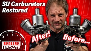 Our Classic Mini engine gets its SU carburetors restored [upl. by Nnaeirb327]