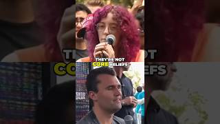 CHARLIE KIRK Destroys Purple Haired Girls LIBERAL CHRISTIAN Worldview HEATED DEBATE shorts short [upl. by Ariela]