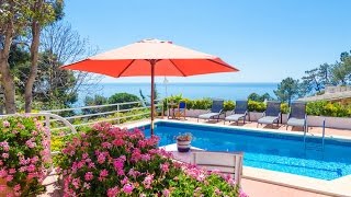 Club Villamar  Villa with fantastic sea view wifi lovely garden with private swimming pool [upl. by Tnerual]