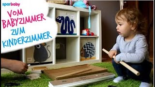 Babyzimmer zum Kinderzimmer umgestalten Ikea Hack [upl. by Chud826]