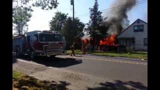 Fire Destroys Two Homes [upl. by Dierolf182]