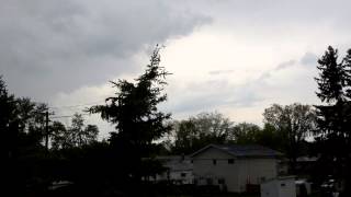 May 30 2013 storm Wetaskiwin Alberta [upl. by Anayk]