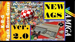 NOWOŚĆ  AGS 20  AMIGA GAME SELECTOR  A500Mini Version [upl. by Yennep935]